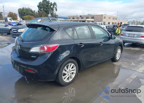 2012 Mazda Mazda3 I Touring from USA, damaged, VIN JM1BL1L74C1579670